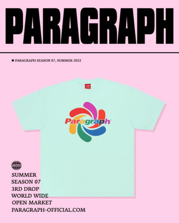 22SS Season 7 palette printing T-shirt (No.53)